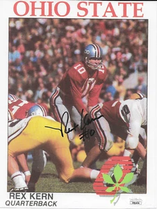 Rex Kern AUTOGRAPHED HAND Signed Ohio State 8x10 Photo 1969 Rose Bowl MVP JSA - Picture 1 of 2