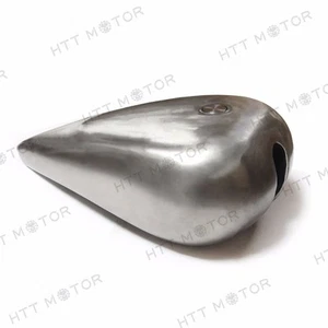 Custom 5" Stretched 4.5 Gallon Gas Fuel Tank For Harley Chopper Motorcycle Bikes - Bild 1 von 8