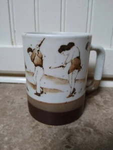 Otagiri Kaffeebecher Golf Motiv Made in Japan Papa Vatertag Geschenk - Bild 1 von 3
