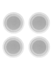 (4) Rockville CCL5T White 70V 5" Commercial Ceiling Speakers 4 Restaurant/Office - Picture 1 of 6