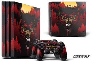 Decalcomania Avvolgere Per PS4 Pro PLAYSTATION 4 Console + Joystick Adesivi Dire - Picture 1 of 1