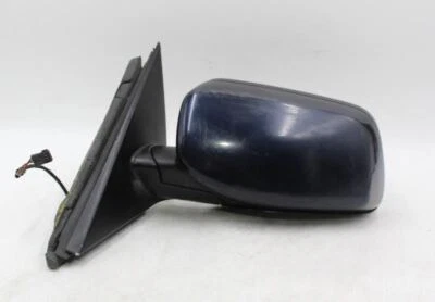 Left Driver Side Blue Door Mirror Power Heated 2006-2010 BMW 550i OEM #12545 - Image 1 of 4