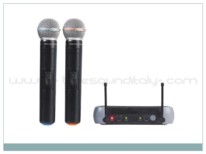 Renton 252 MK3 doppio radiomicrofono gelato portata 60 metri - Immagine 1 di 1