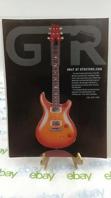  Guitarra PRS MAGAZINE PRINT AD Paul Reed Smith Ted MCCARTY MODEL  Foto 1 de 3