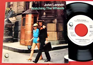 John Lennon/Beatles WATCHING THE WHEELS 1980, Geffen 49696 45 & Pic sleeve NM/NM - Imagen 1 de 5