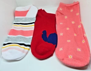 3 Pair Kid's Ankle Footie Socks Including Disney Footies M 6" - Picture 1 of 2