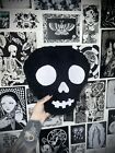 skull cushion goth gothic horror tkmaxx halloween decor pillow ghost spider