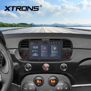 AUTORADIO GPS XTRONS PXS7250FBL FIAT 500 2007-2015 Android 13 Wi-Fi Carplay Auto - Imagen 1 de 14