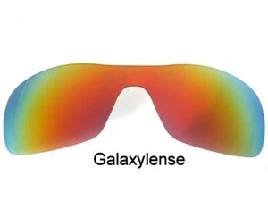 Galaxy Ersatz Linsen für Oakley Antix Feuerrot Farbe Polarisiert 100% Uvab - Picture 1 of 9