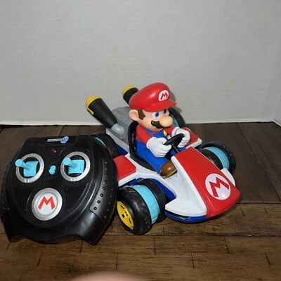 P Mario Kart 8 Jakks Anti Gravity RC Race Car w/Remote Control Tested Working - Image 1 of 4