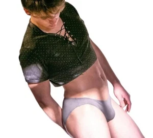 Doreanse Mens and boys micro brief cotton Modal Lycra  Smoke 1281 13 - Foto 1 di 6