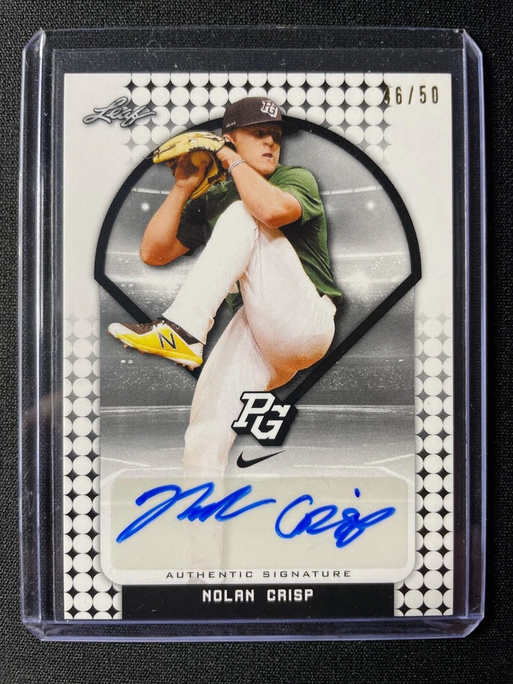 2018 Leaf Perfect Game Black Autograph #/50 You Pick Free Shipping!!! - Image 1 of 1