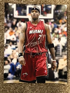 Jermaine O’Neal Signed 11x14 Photo Auto COA - Picture 1 of 3