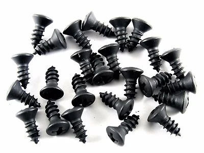 Datsun Interior Trim Screws- #10 x 1/2" Long- #8 Oval Head- 25 screws- #301 - Image 1 of 4