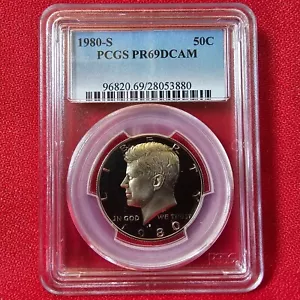 1980 S Proof 50c Kennedy Half Dollar PCGS PR69DCAM - Picture 1 of 2