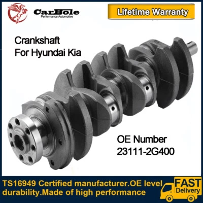 Crankshaft 23111-2G400 For 2011 2012 2013 2014 Hyundai Sonata 2.0T 71RZ6-2GF00 - Image 1 of 4