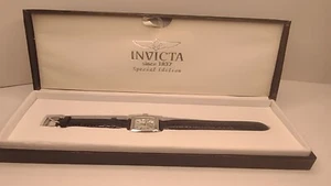 Neue Sonderedition Invicta Uhr Nr.2915, schwarzes Lederband, Quarz/Analog IOB - Bild 1 von 12