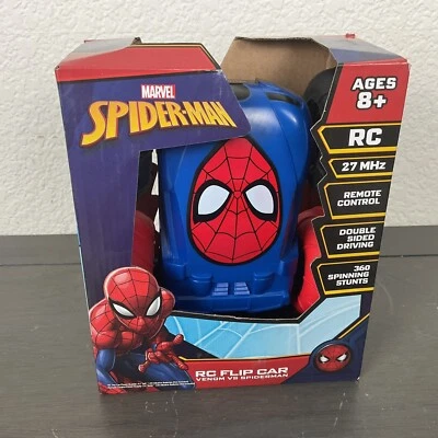Marvel Spiderman Venom Remote Control RC Flip Car 360 Spin Stunts - Image 1 of 4