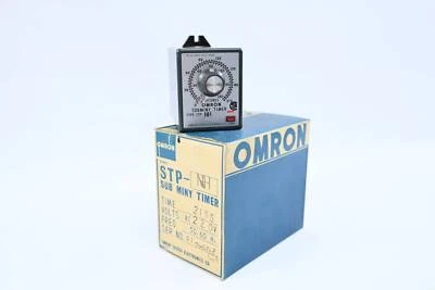 Omron Sub Miny Timer 215s 220VAC ( STP-NH ) - Bild 1 von 4