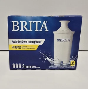 Brita Water Pitcher Replacement Filters For Brita 3 Filters Unopened - Bild 1 von 5