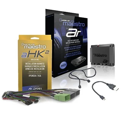 iDatalink MAESTRO ADS-MAR + HRN-AR-HK2 Arnés en T Vehículos Hyundai y Kia seleccionados Foto 1 de 2