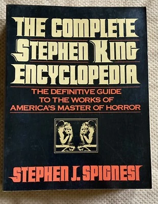 The Complete Stephen King Encyclopedia Paperback, by Stephen J. Spignesi VGC - Image 1 of 4