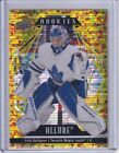 Erik Kallgren, Maple Leafs 2022-23 allure gold glitter bomb rookies 196/199 #115