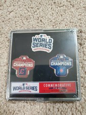 Chicago Cubs 2016 World Series 3 pc Limited Ed. Commemorative Pin Set 438/2016