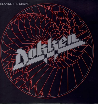 Dokken Breaking the Chains LP vinyl USA Elektra 1983 LP. Has label inner but is - Image 1 of 4