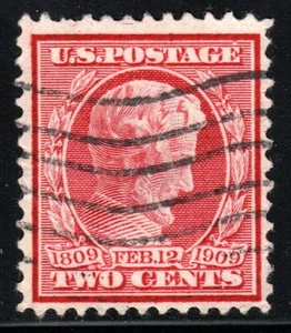 Stamp USA (circa 1909) - 2¢ Abraham Lincoln SC# 367 - Picture 1 of 2