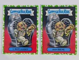 Garbage Pail Kids 2017 Battle of The Bands - I. Ron Maiden , Iron Irene - Picture 1 of 2