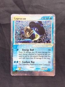 Pokemon Cards: EX Ruby and Sapphire Rare Holo: Lapras EX 99/109 - Picture 1 of 11