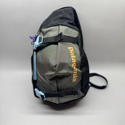 Mochila Bolso Patagonia Atom Sling 8L - Mezcla Gris y Azul Marino Foto 1 de 4
