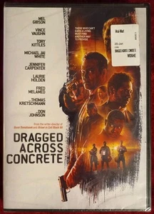 Dragged Across Concrete (DVD, 2018) New Sealed - Foto 1 di 4