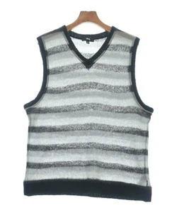 STUSSY Vests LightGrayxGrayxBlack(Border) M 2200596473044 - Picture 1 of 7