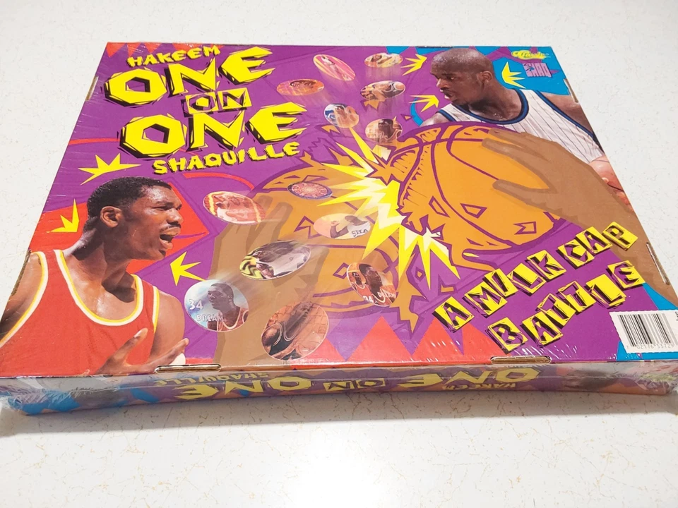 1995 Limited Edition Hakeem Shaquille O'neal Shaq Milk Cap Pogs Game