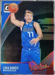 2018-19 Donruss Optic The Rookies Luka Dončić Red Prizm 01/99 FIRST PRINT - Picture 1 of 3