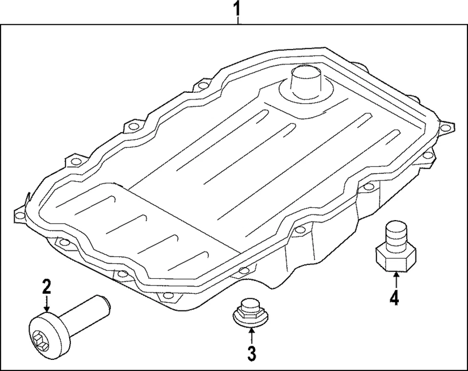 Original Porsche Trans Pan PAB-398-047-03 Foto 1 de 1
