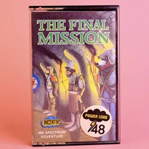 ZX Spectrum Game Tape - The Final Mission : Incentive Software Ltd Working, VGC - Picture 1 of 4