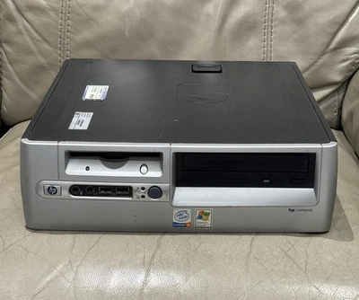 Retro Vintage HP Compaq D530 SFF PC Pentium 4 @2.40Ghz Windows XP Used - Image 1 of 4