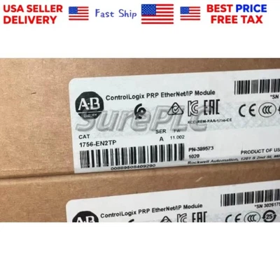 AB 1756-EN2TP SER A ControlLogix EtherNet/IP Bridge Module Sealed US Free Tax - Image 1 of 4