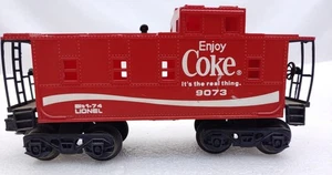 Lionel Train 9073 Coca-Cola Enjoy Coke Caboose C-8 Never Used - Picture 1 of 12