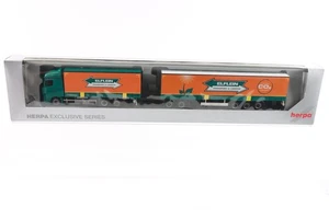 H0 1:87 Herpa 776442 Modellauto LKW MB Hängerzug Elflein OVP N61 - Bild 1 von 2