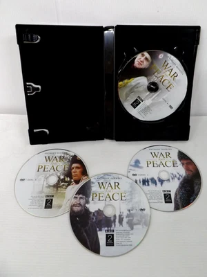 BBC War & Peace (DVD, 2008)  - starring Anthony Hopkins - Dutch import - Image 1 of 2