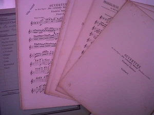salon orchestra parts SMETANA Die verkaufte Braut Ouver - Picture 1 of 1