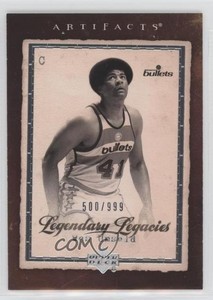 2007-08 Upper Deck Artifacts Legendary Legacies /999 Wes Unseld #198 HOF
