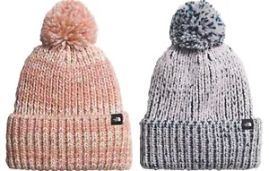 The North Face Kids Sherpa Lined Cozy Chunky Cuffed Beanie Hat NEW $35 - Picture 1 of 5