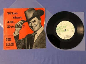 Tom Allen & Dallas Who Shot J.R. Ewing? 7" Vinyl Single 45rpm 1980 CM 007 - Bild 1 von 2