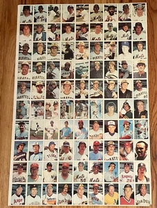 Hoja de béisbol 1975 SSPC sin cortar 90 tarjetas Dave Winfield~Nolan Ryan~Bert Blyleven - Imagen 1 de 7