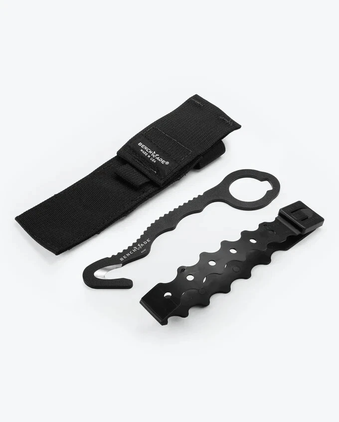 Nuevo gancho de rescate hecho en banco 8 BLKW 440C Foto 1 de 1